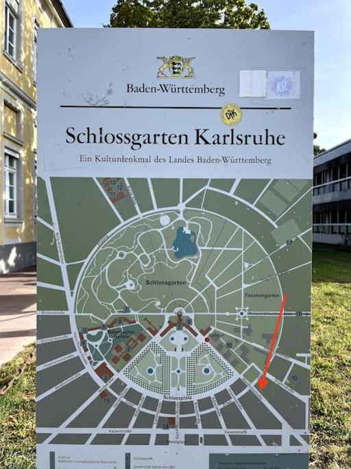 City Appartement Direkt Am Schloss! 卡尔斯鲁厄 外观 照片